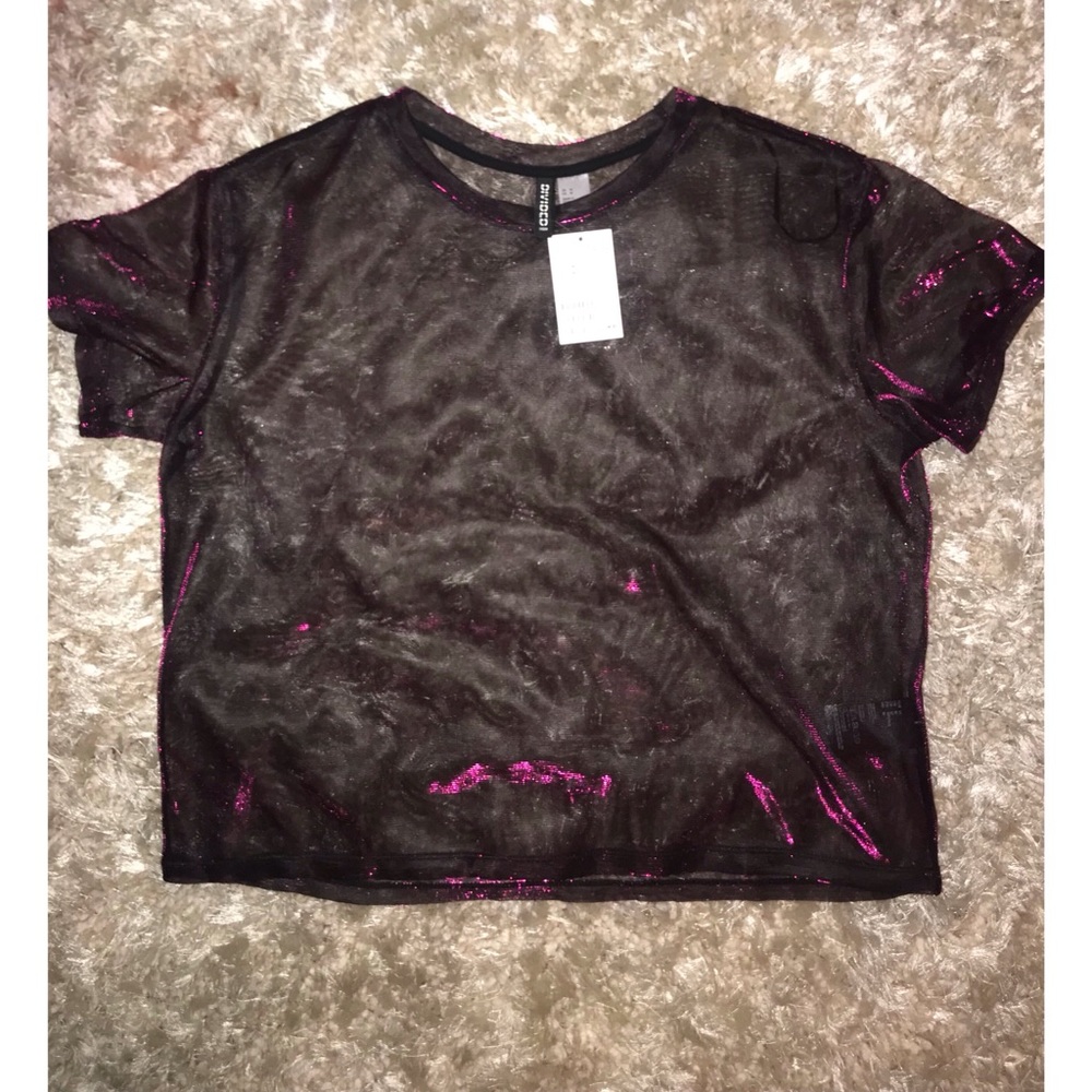H&M Sheer Top NWOT